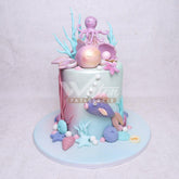 V.40.a SEABED - Christening Cake - WILTON PATISSERIE